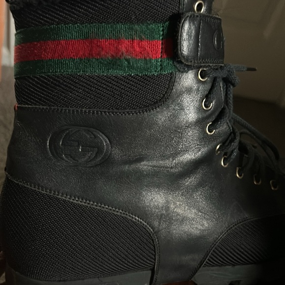 Authentic Gucci Mens combat style boots - Picture 4 of 4